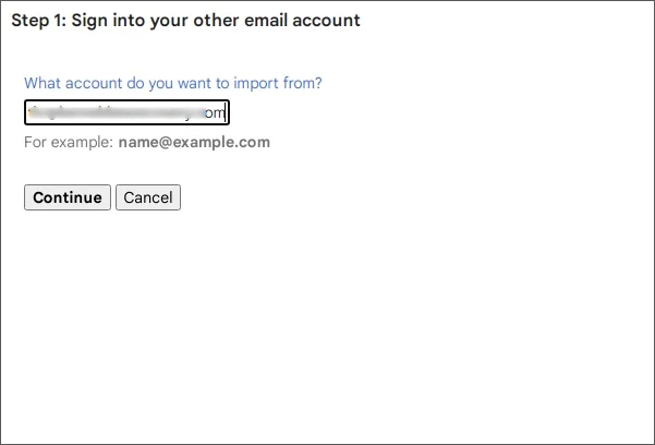 Click Continue