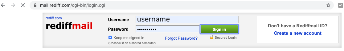 migrate rediffmail to gmail