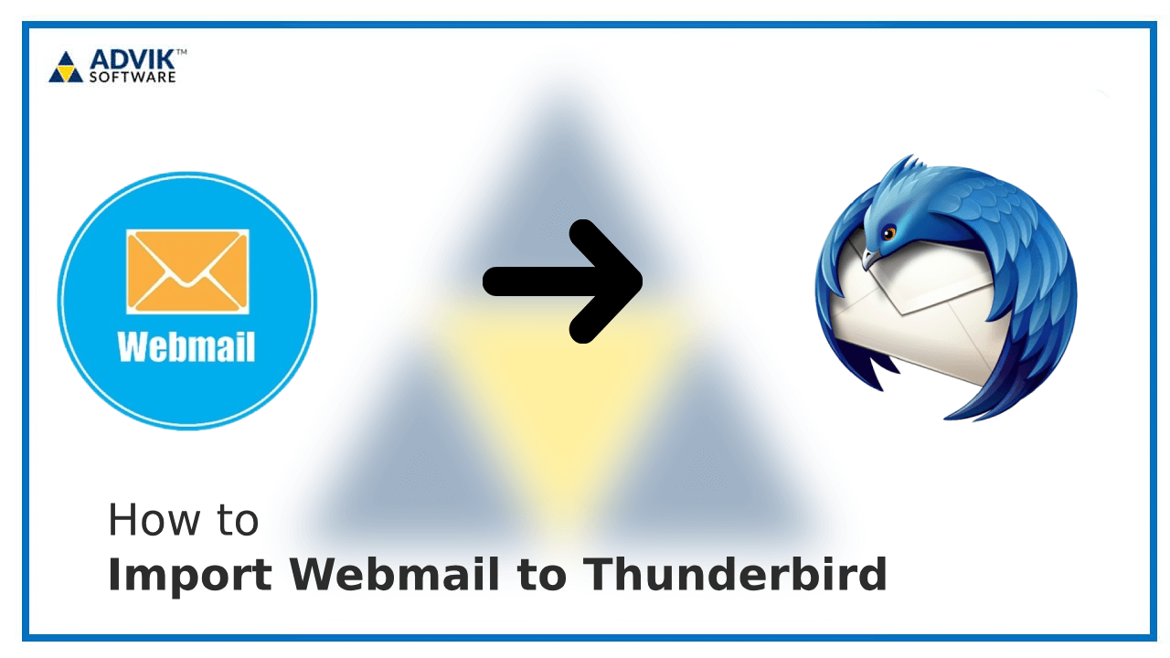 Import Webmail to Thunderbird