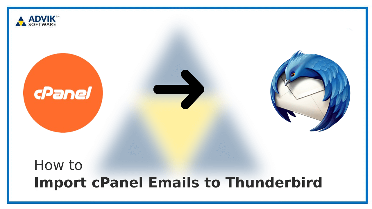 Import cPanel Emails to Thunderbird
