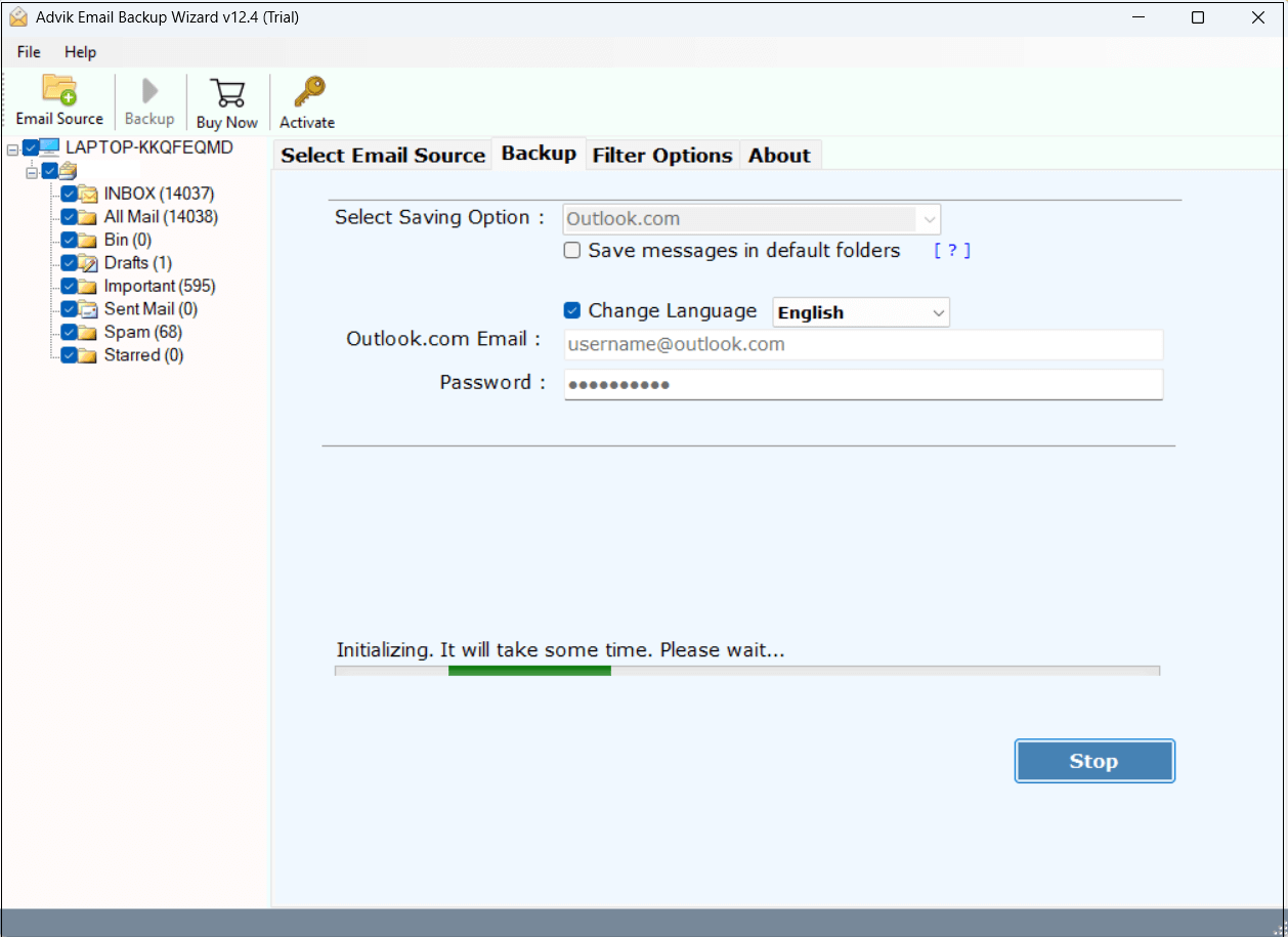 migrate from cPanel to Outlook.com