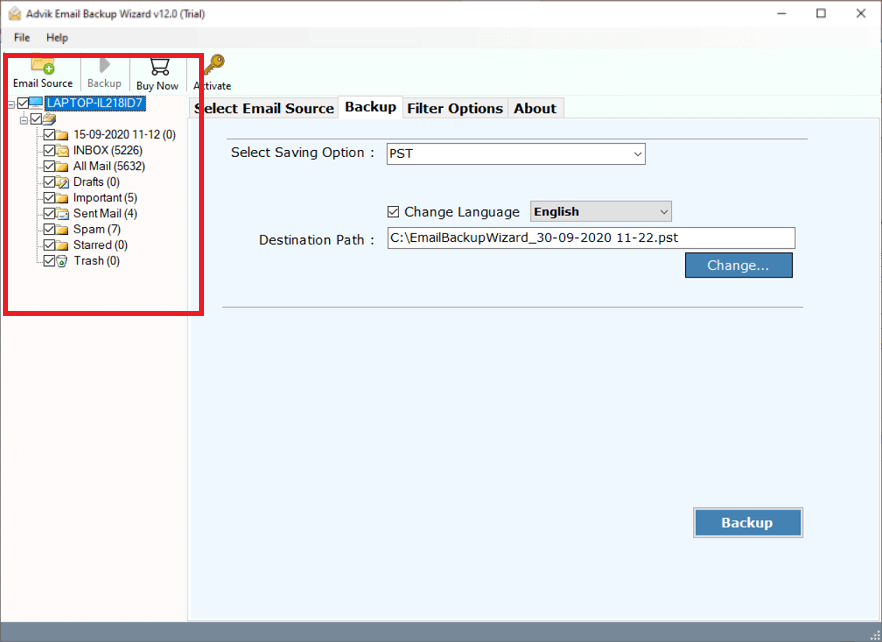 convert webmail to html