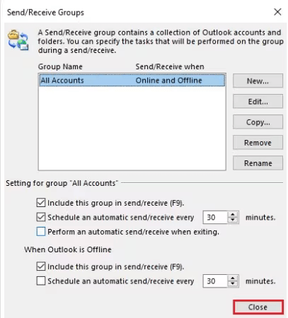 shared mailbox not updating in Outlook