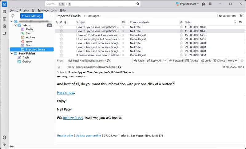 Get Thunderbird Email on Android Device