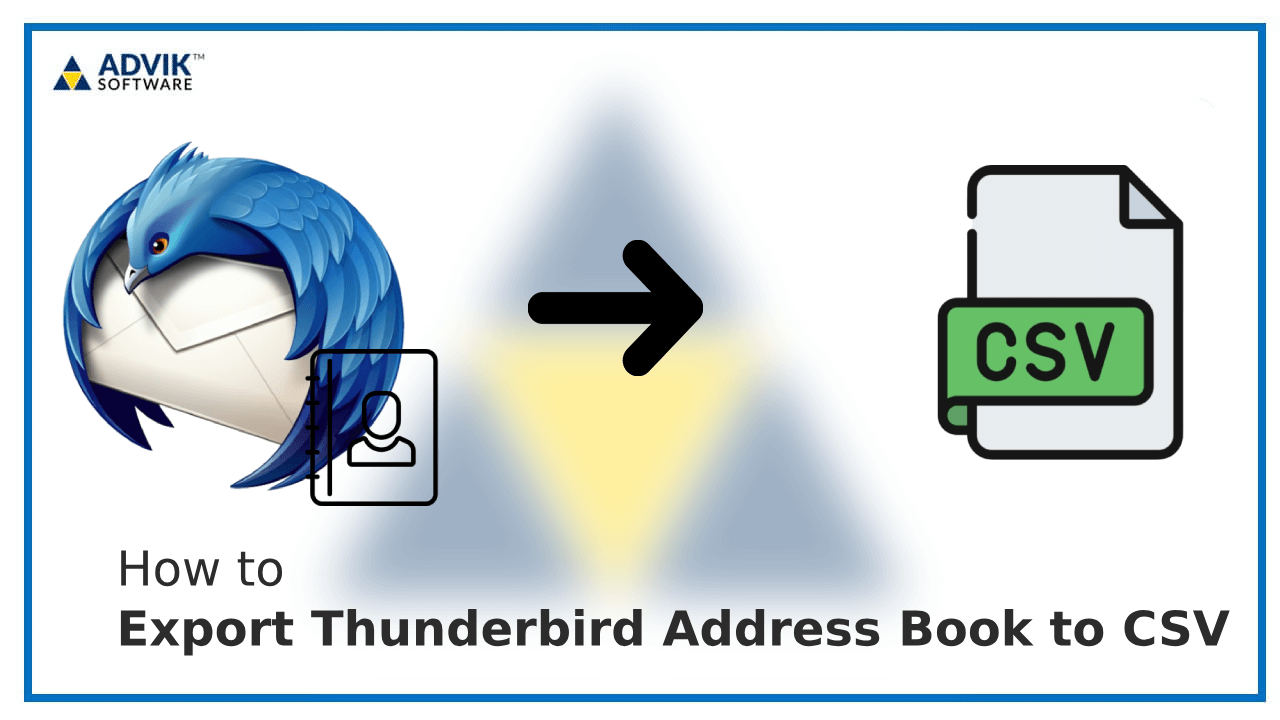 Export Thunderbird Address Book to CSV