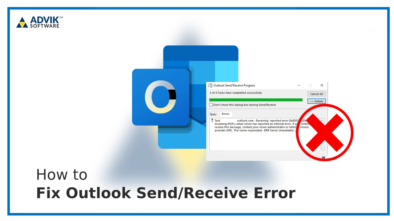 Outlook Send/Receive Error