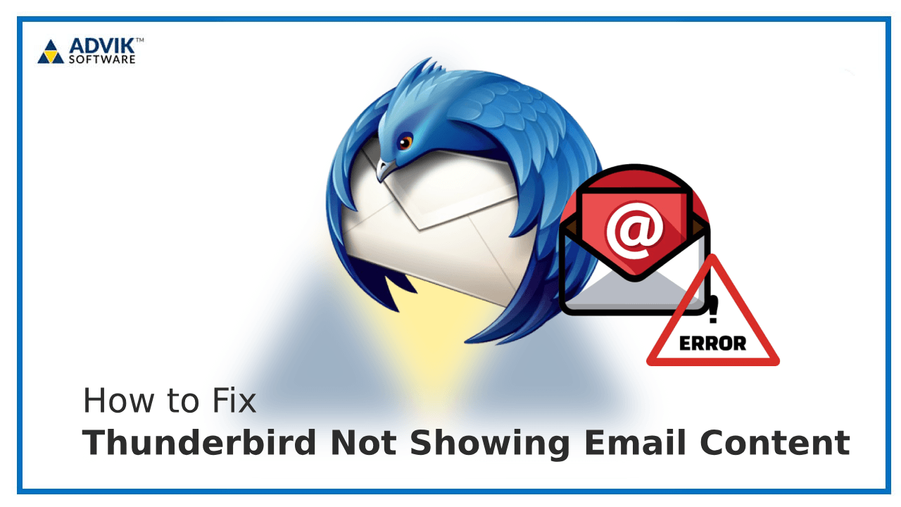 Thunderbird Not Showing Email Content