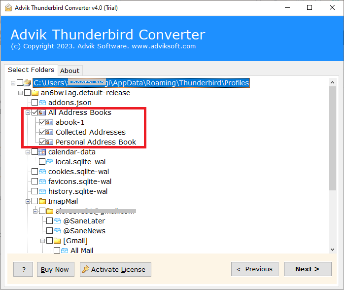 export Thunderbird Contacts to Android Phone
