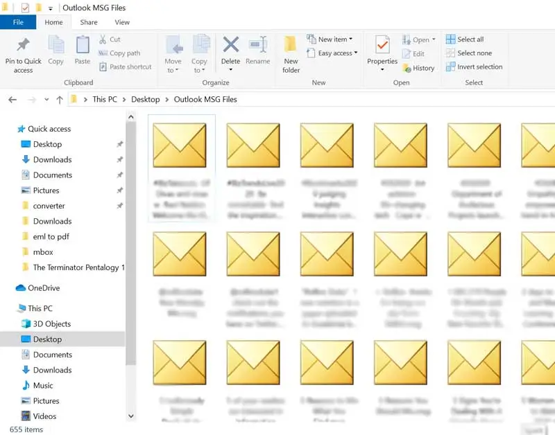 convert pst to msg