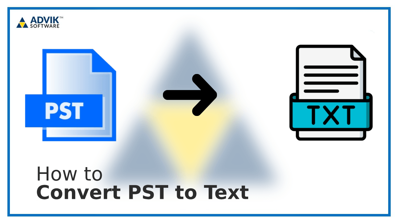 Convert PST to Text