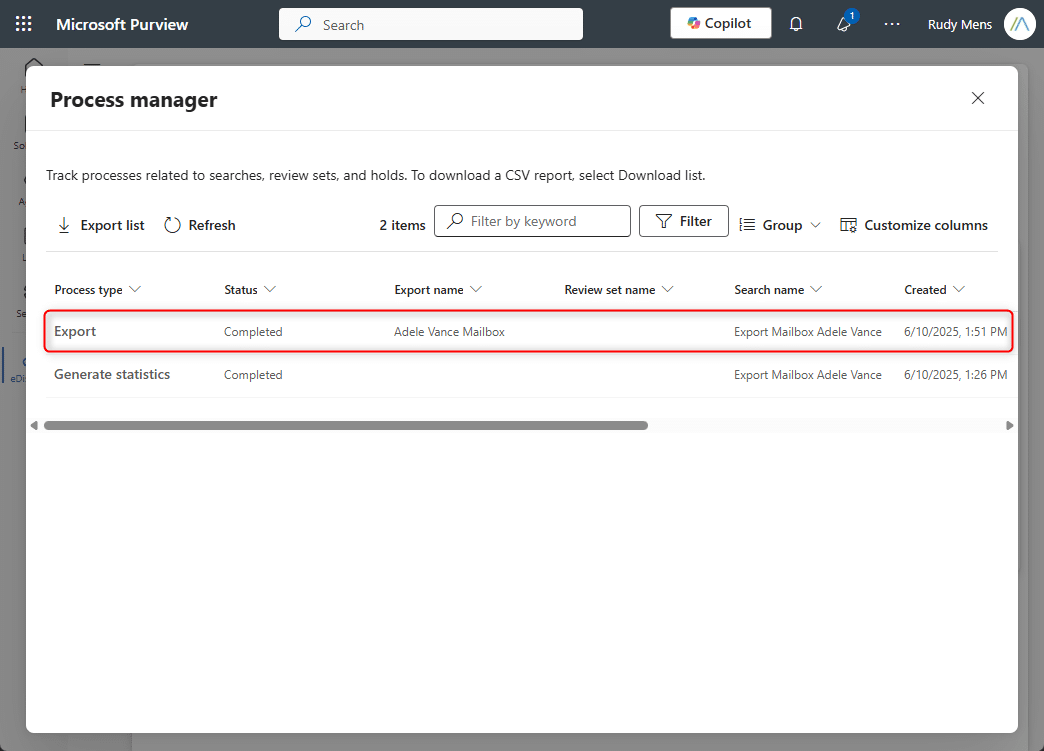 Launch Process Manager
