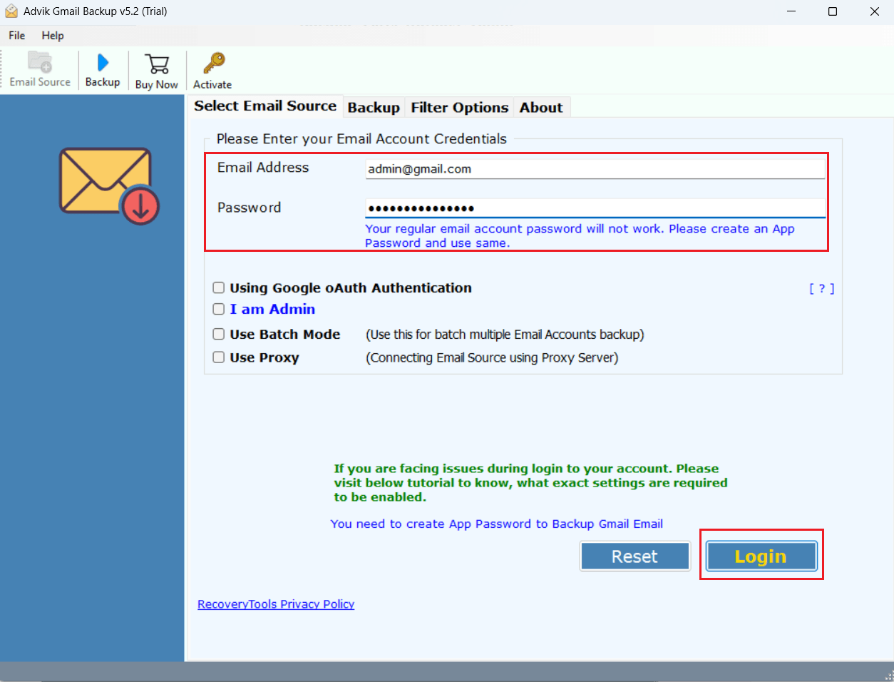 Export All Emails from Gmail