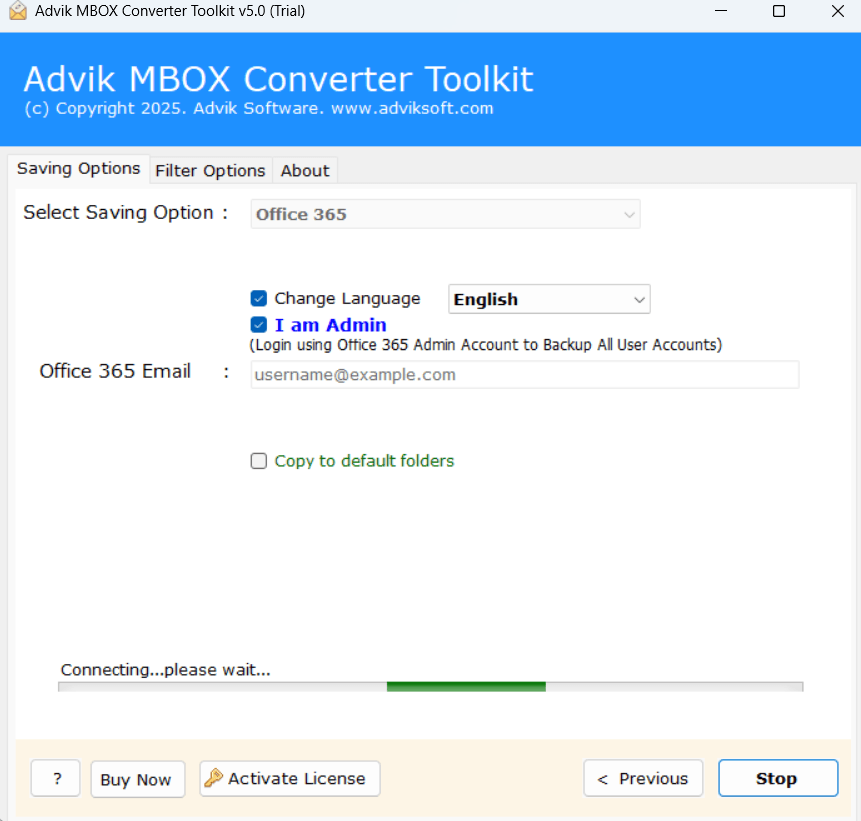 mbox to outlook 365