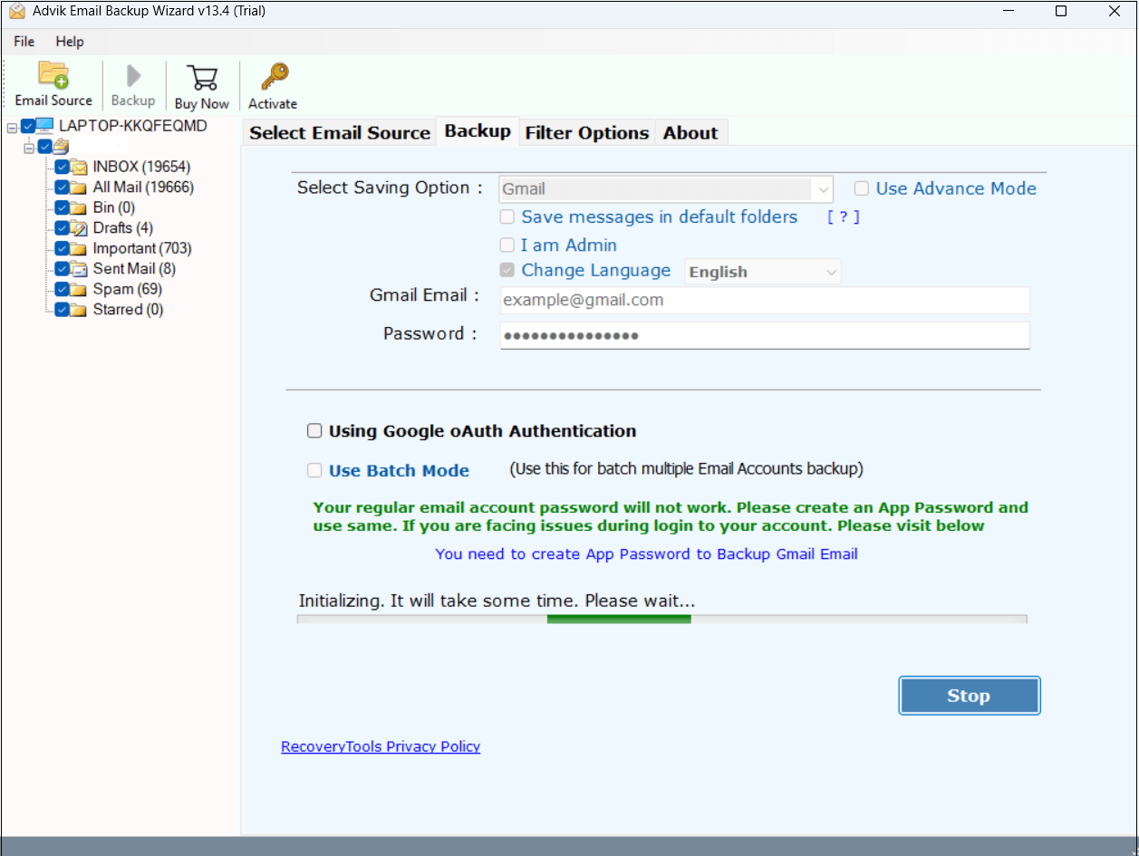 transfer icloud mail to gmail