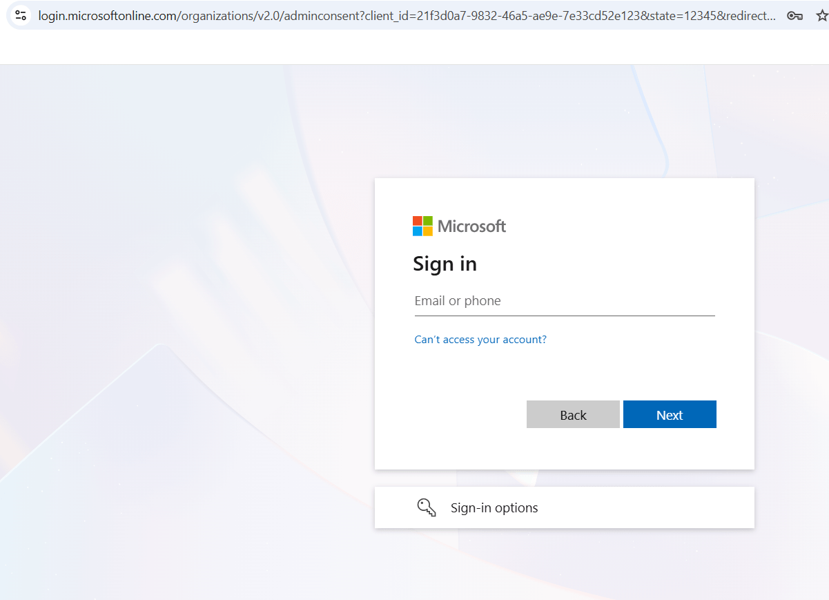 sign in with OAuth