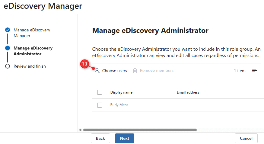 manage ediscovery
