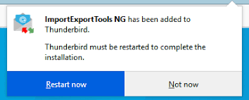 install the ImportExportTools NG add-on