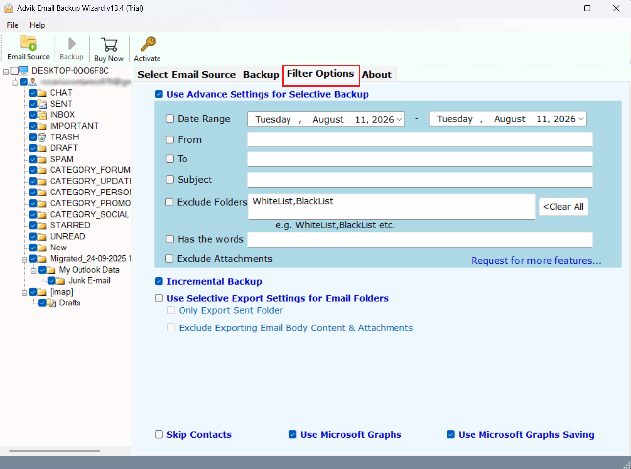 use email filters to convert mailchimp email to pdf