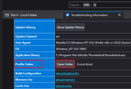 import mbox to thunderbird