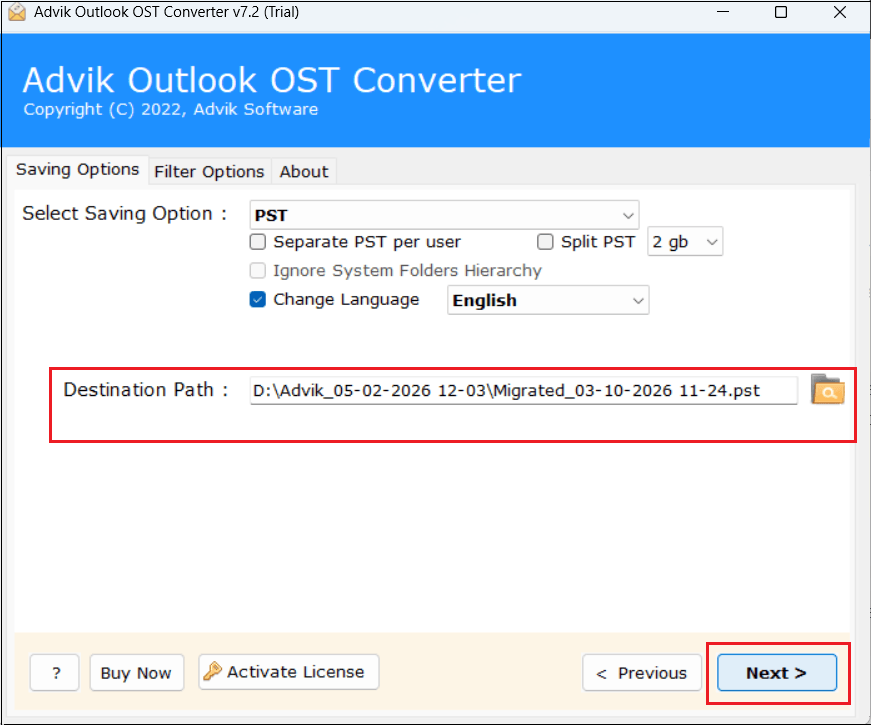 open ost file in outlook