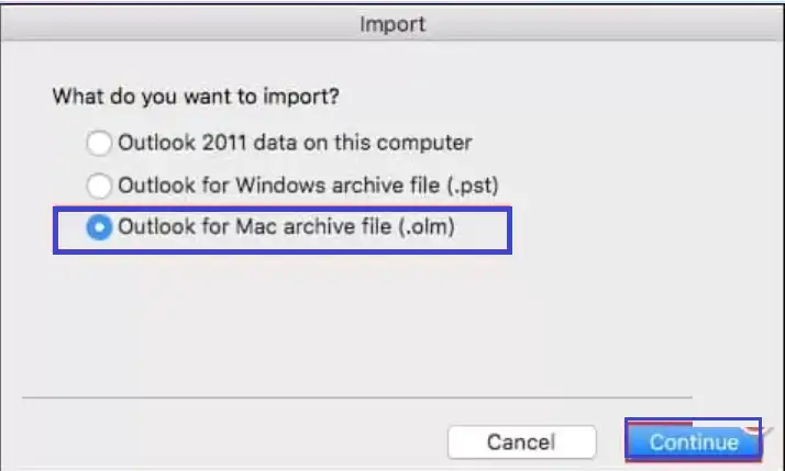 open olm file in gmail