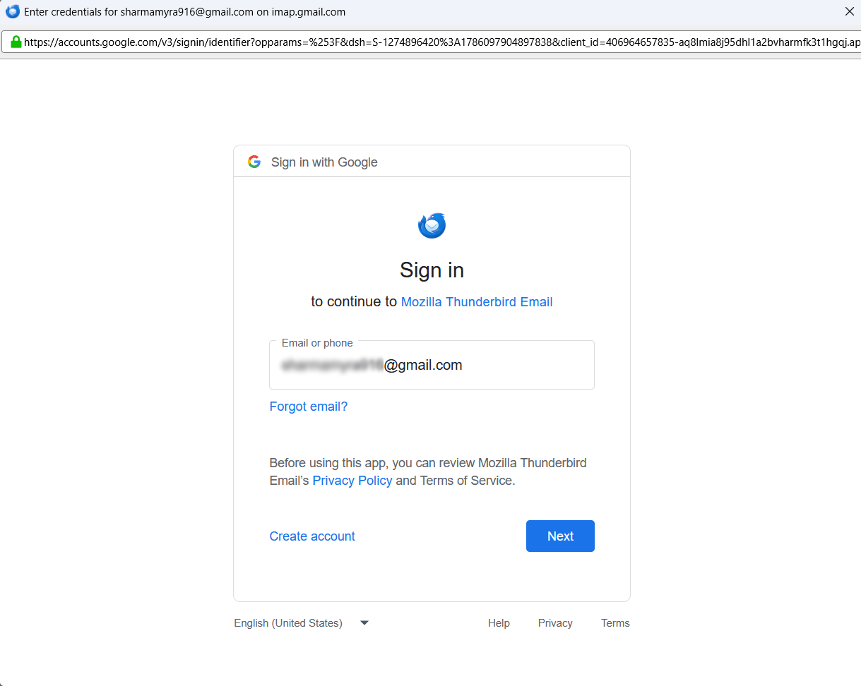sign in with google