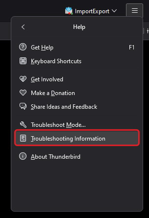 Troubleshooting Information