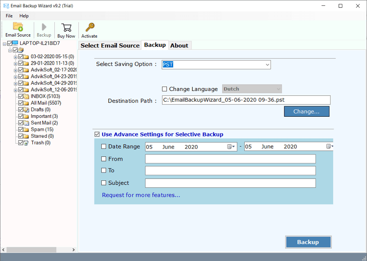 네이버 메일 박스 다운로드