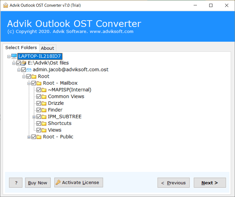 import ost to office 365