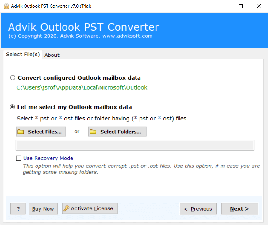 pst to vcard converter