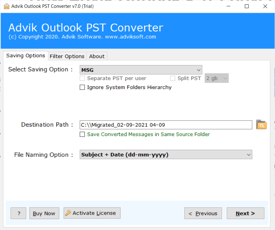 best pst to vcard converter