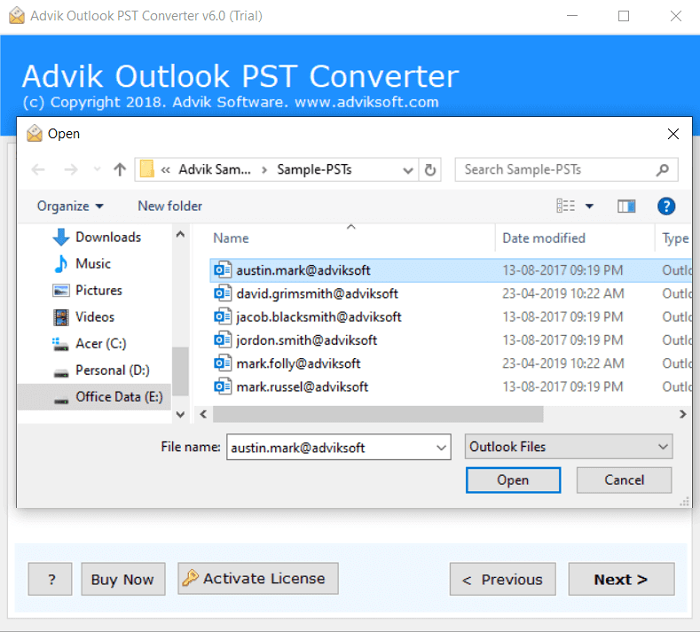 import pst to office 365
