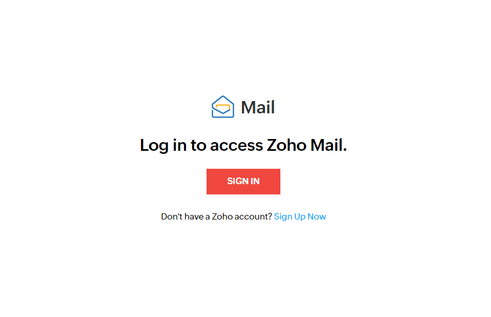 zoho settings