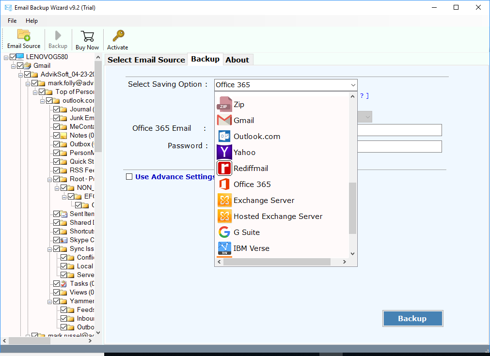 email migrator