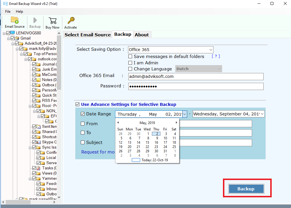 email migration tool