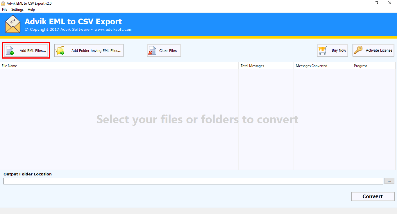 emlをcsvに変換する
