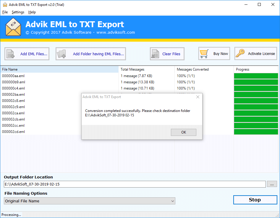 eml to txt converter free