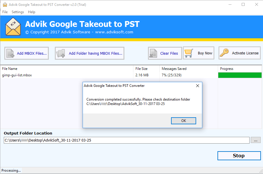 google takeout to pst converter