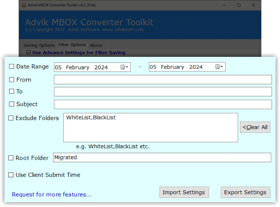 save mbox email to word document file