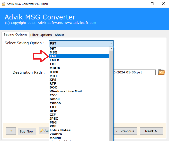 best msg to eml converter