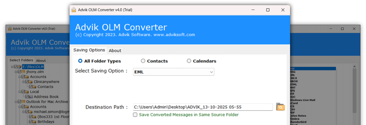 olm to eml converter