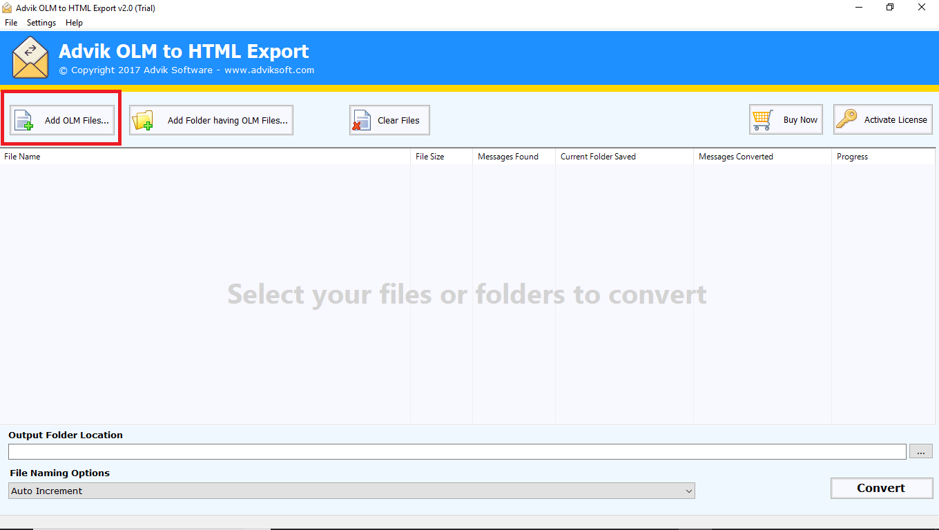 olm to html converter