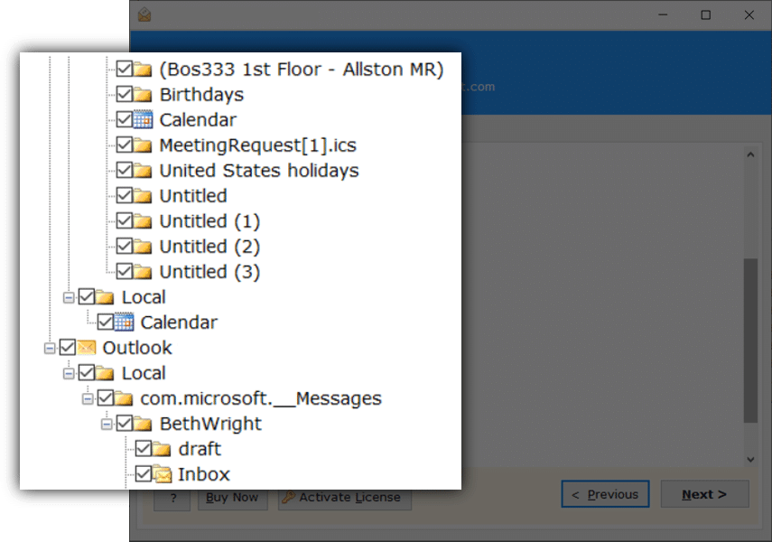 convert PST to MBOX file