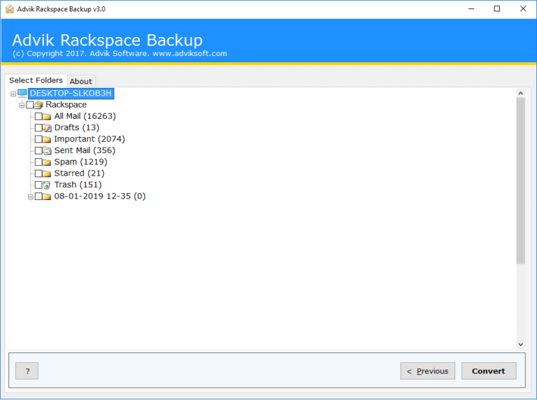 rackspace email migration tool