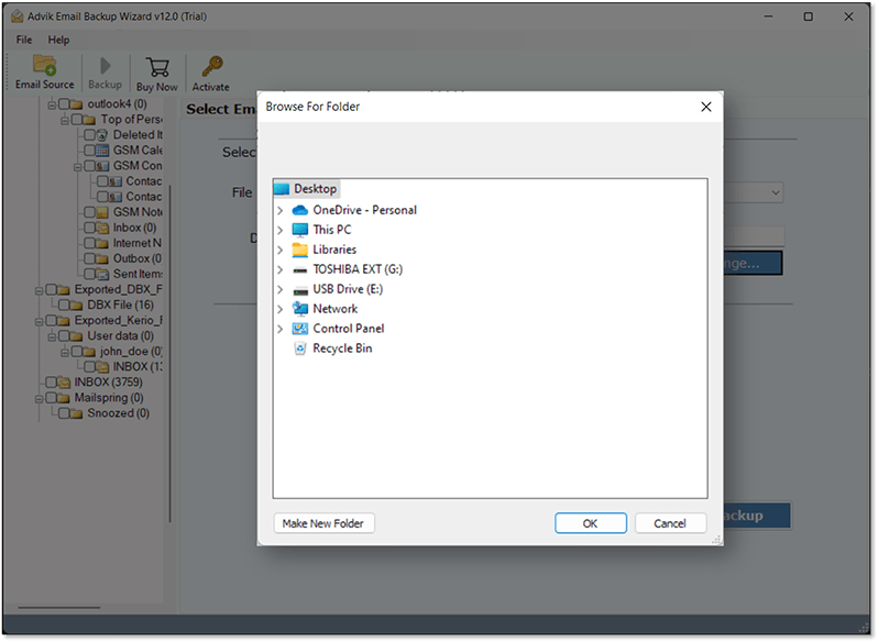 best email backup wizard