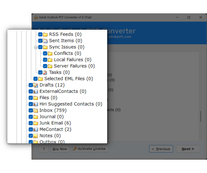 best way to convert pst file to eml