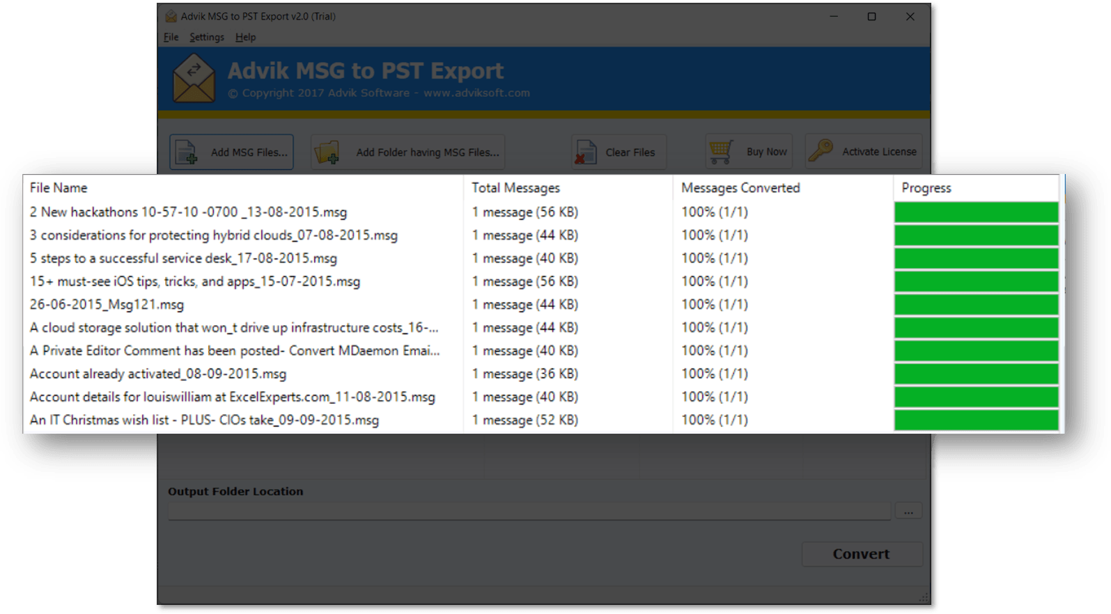 best msg to pst converter