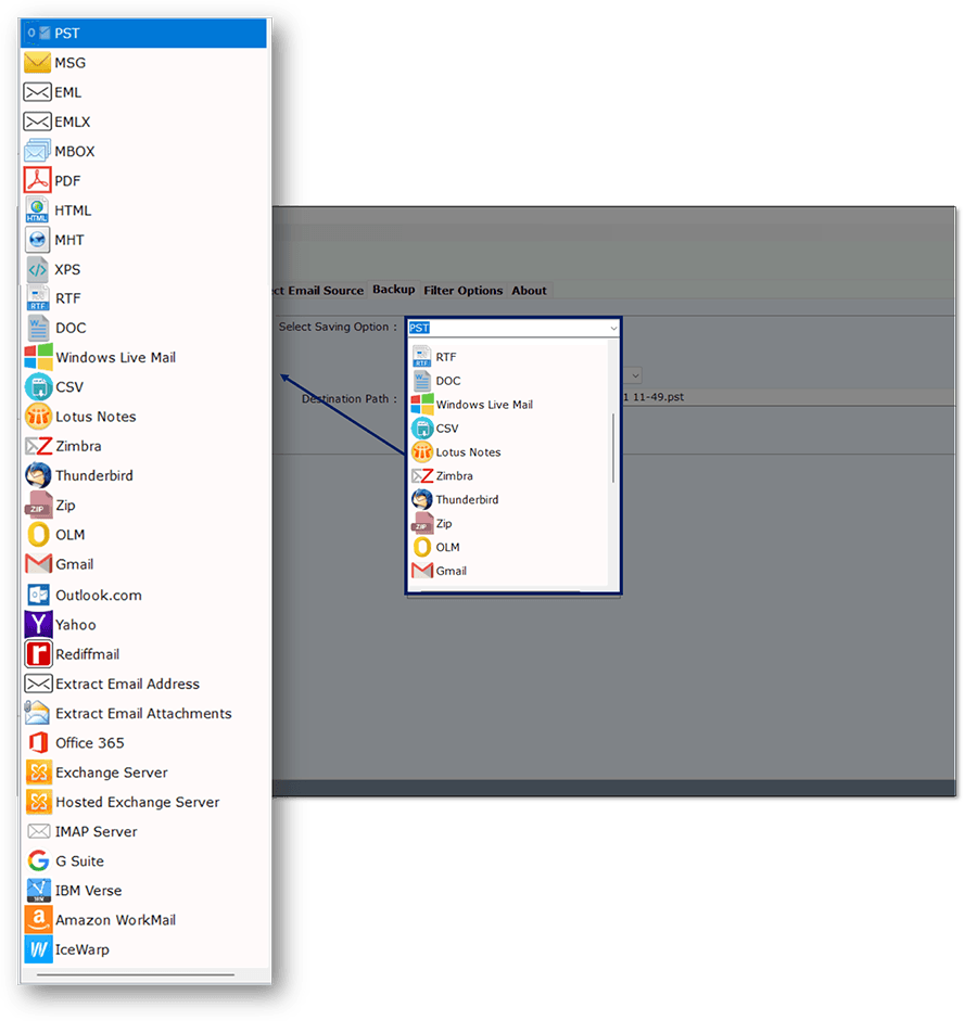 Zoho Mail Backup Tool