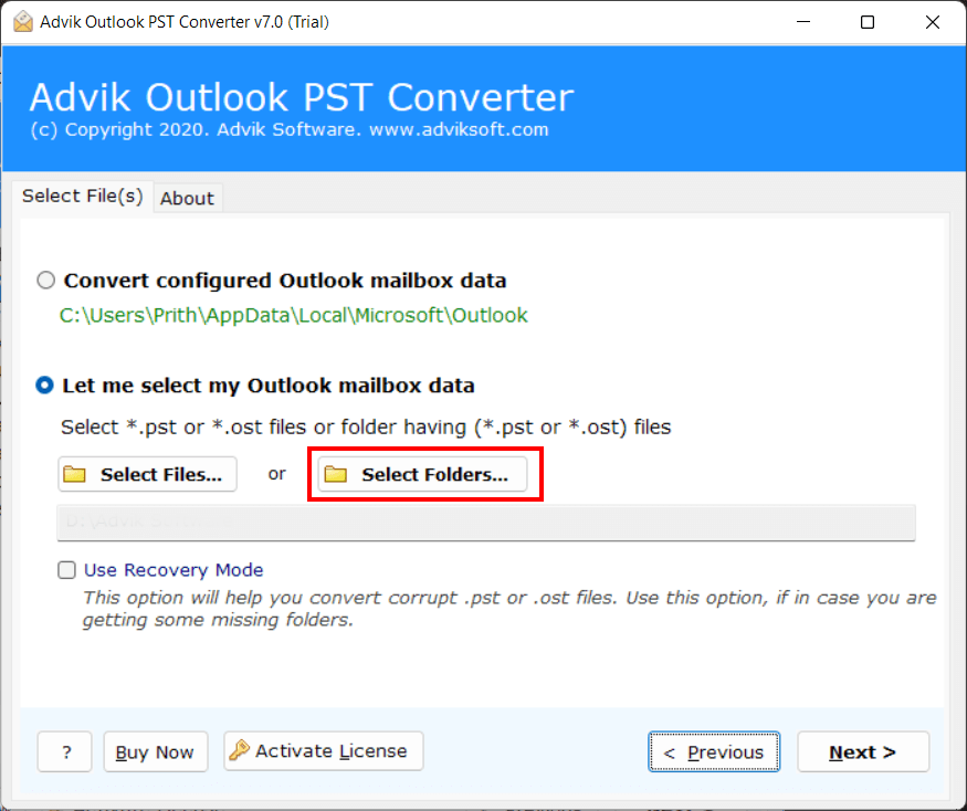 複数のpstファイルをマージする方法