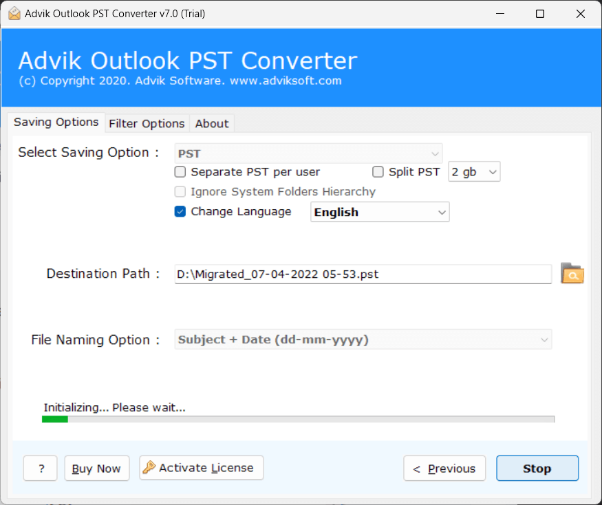 pst password remover software
